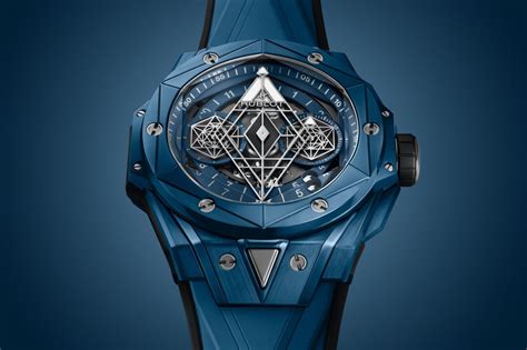 hublot sang bleu diamond price|hublot big bang blue ceramic.